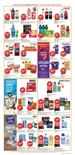 Preview of Pharmaprix weekly flyer / circulaire from shop Pharmaprix valid from Oct 3, 2026 | Page: 9