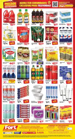 Fort Atacadista ofertas Food Service - Pré-Visualização do folheto da loja Fort Atacadista, válido de 24/08/2026 | Página: 2 | Produtos: Fragrância, Papel alumínio, Milho verde, Molho de tomate