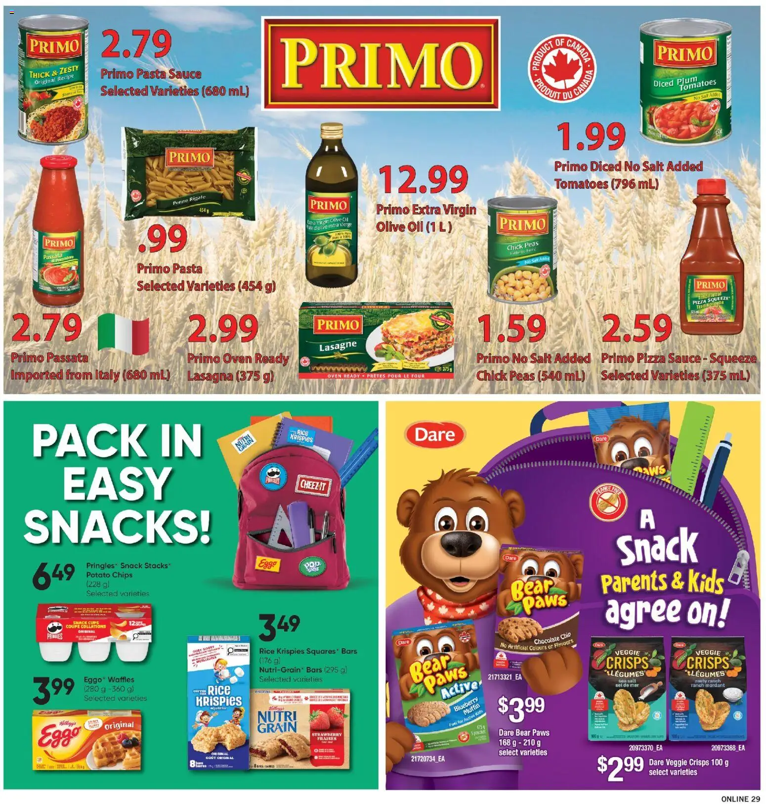 Fortinos flyer valid from Sep 3, 2026 | Page: 28 | Products: Chips, Crisps, Salt, Snacks