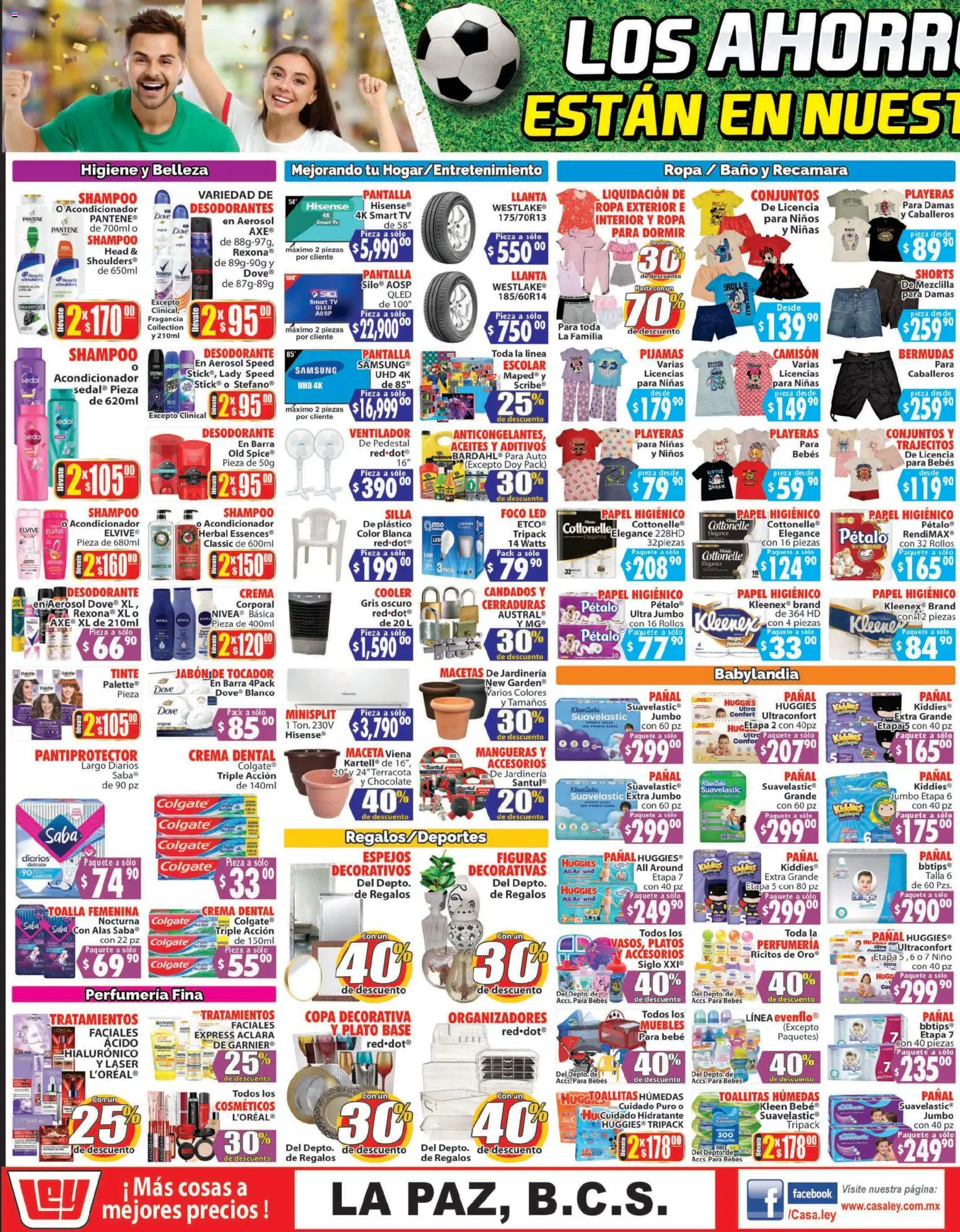 Nuevas ofertas de Casa Ley válidas en toda la República Mexicana desde el 30/06/2026. ¡Encuentra las mejores ofertas en Casa Ley folleto Autoservicio! | Página: 3 | Productos: Toallitas húmedas, Toalla, Fragancia, Acondicionador