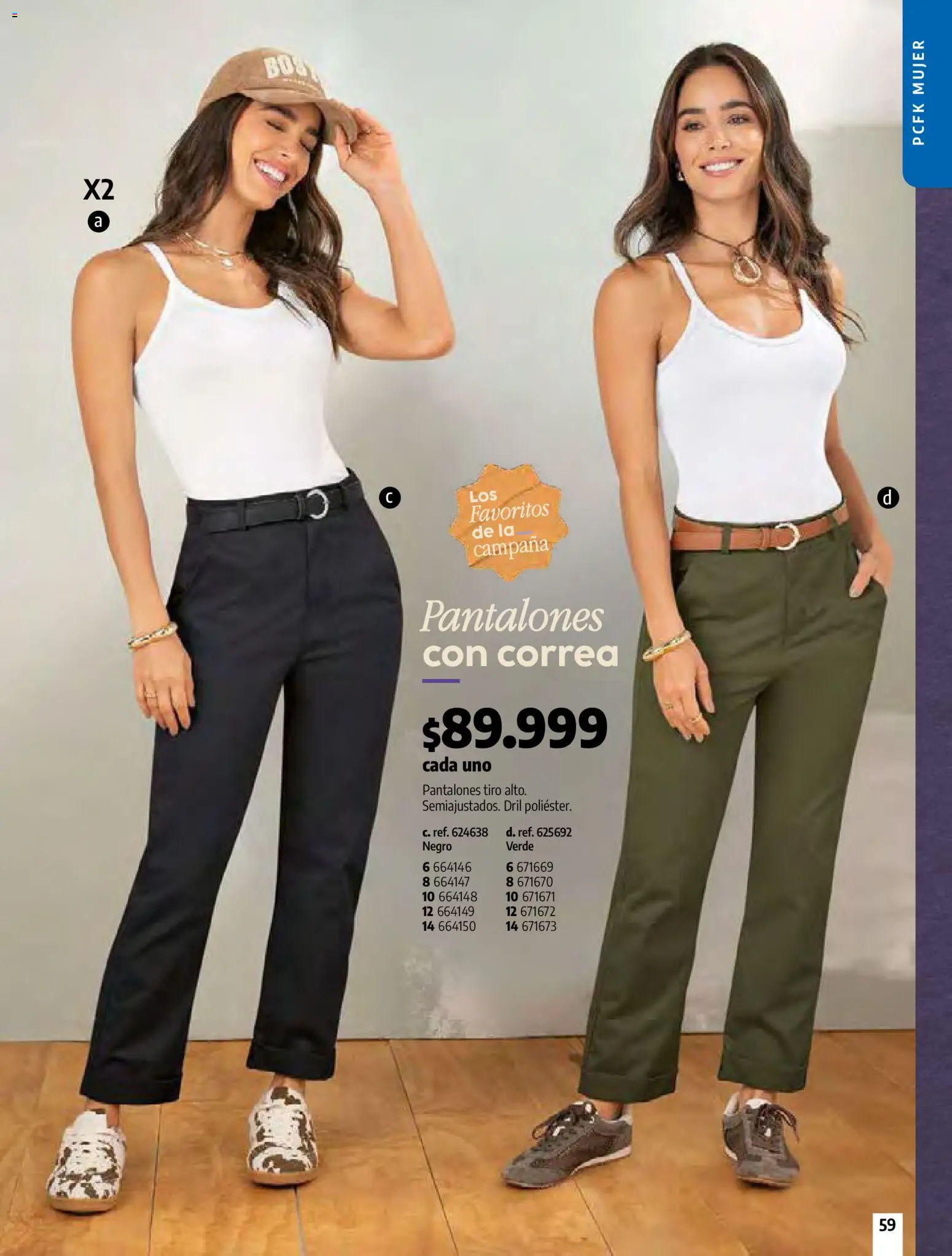 Pacifika revista - valida desde el 01.03.2026 | Página: 61 | Productos: Pantalones