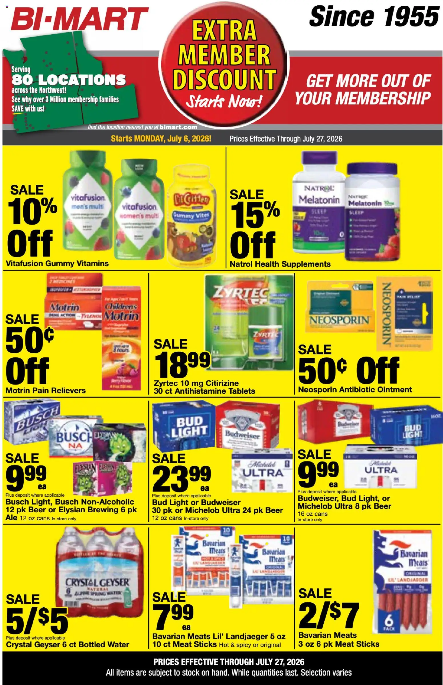 Bi-Mart Extra Member Discount - valid from 07/06/2026 | Page: 13