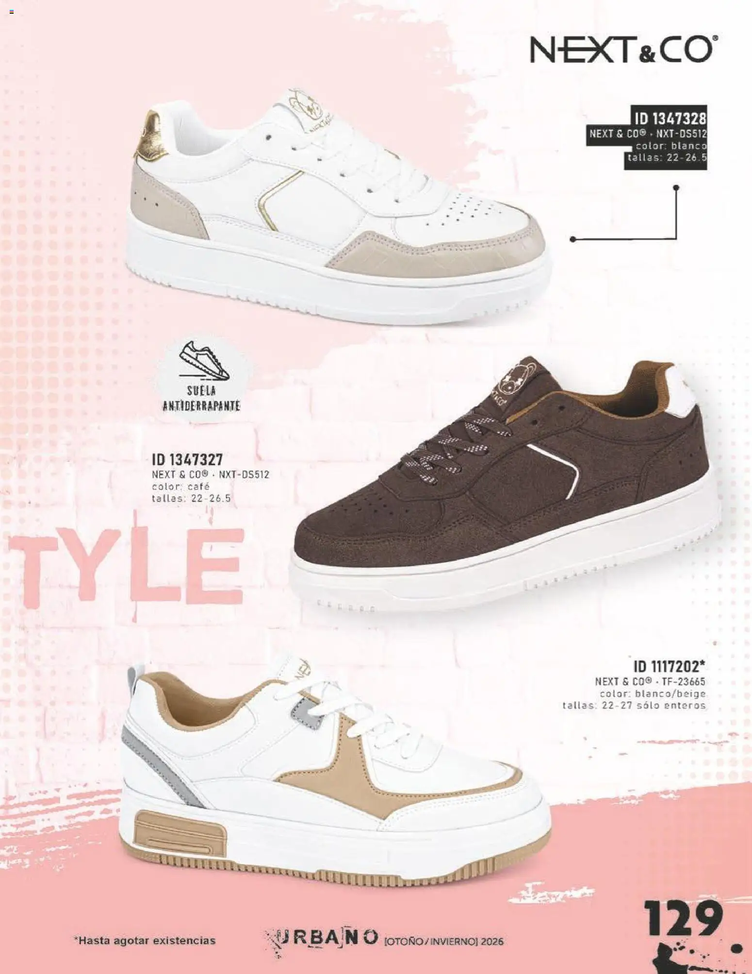 Nuevas ofertas de Price Shoes válidas en toda la República Mexicana desde el 31/07/2026. ¡Encuentra las mejores ofertas en Price Shoes catálogo Urbano! | Página: 129 | Productos: Café