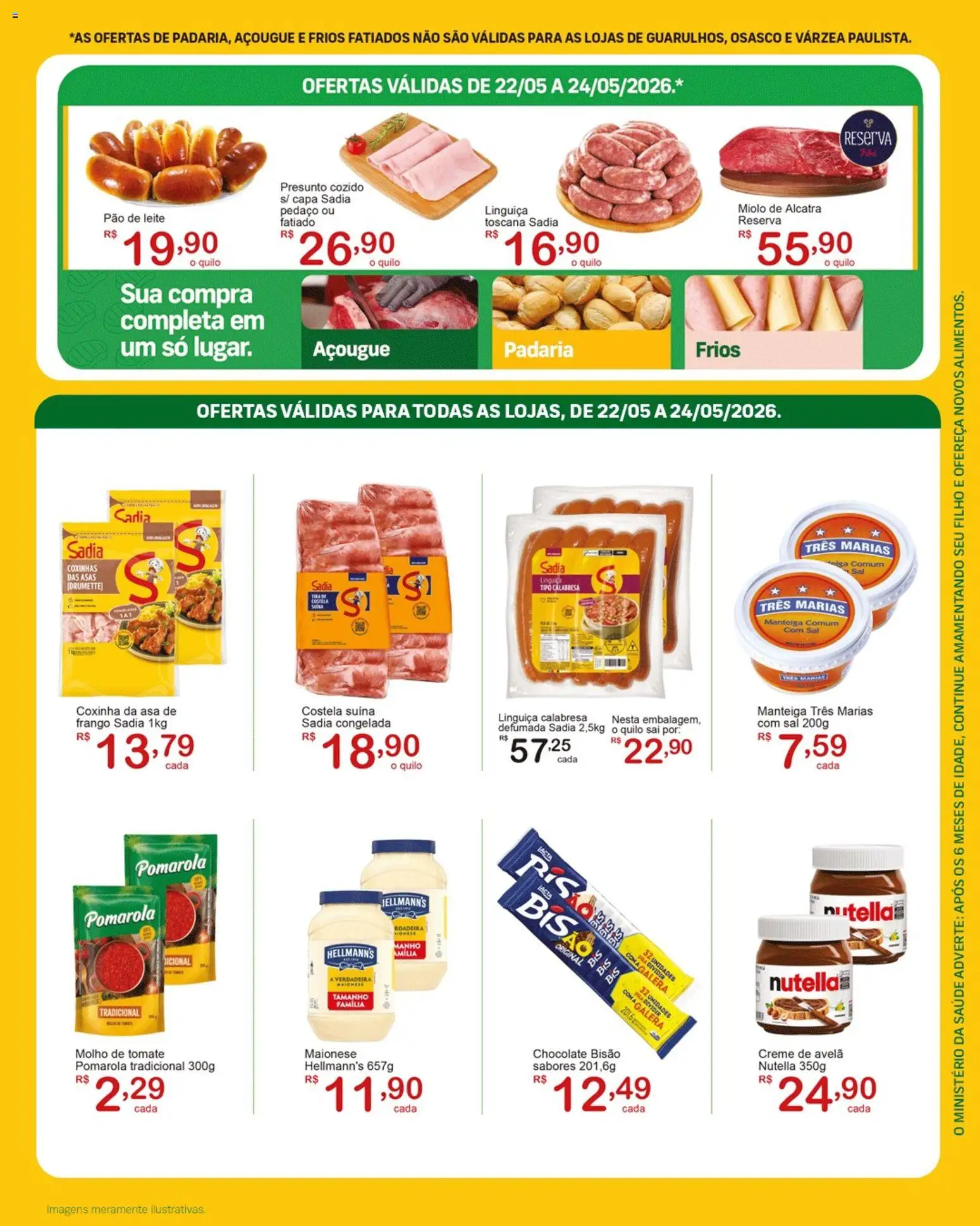 GIGA Atacado Folheto - válido de 22.05.2026 | Página: 2 | Produtos: Alcatra, Manteiga, Pão, Avelã