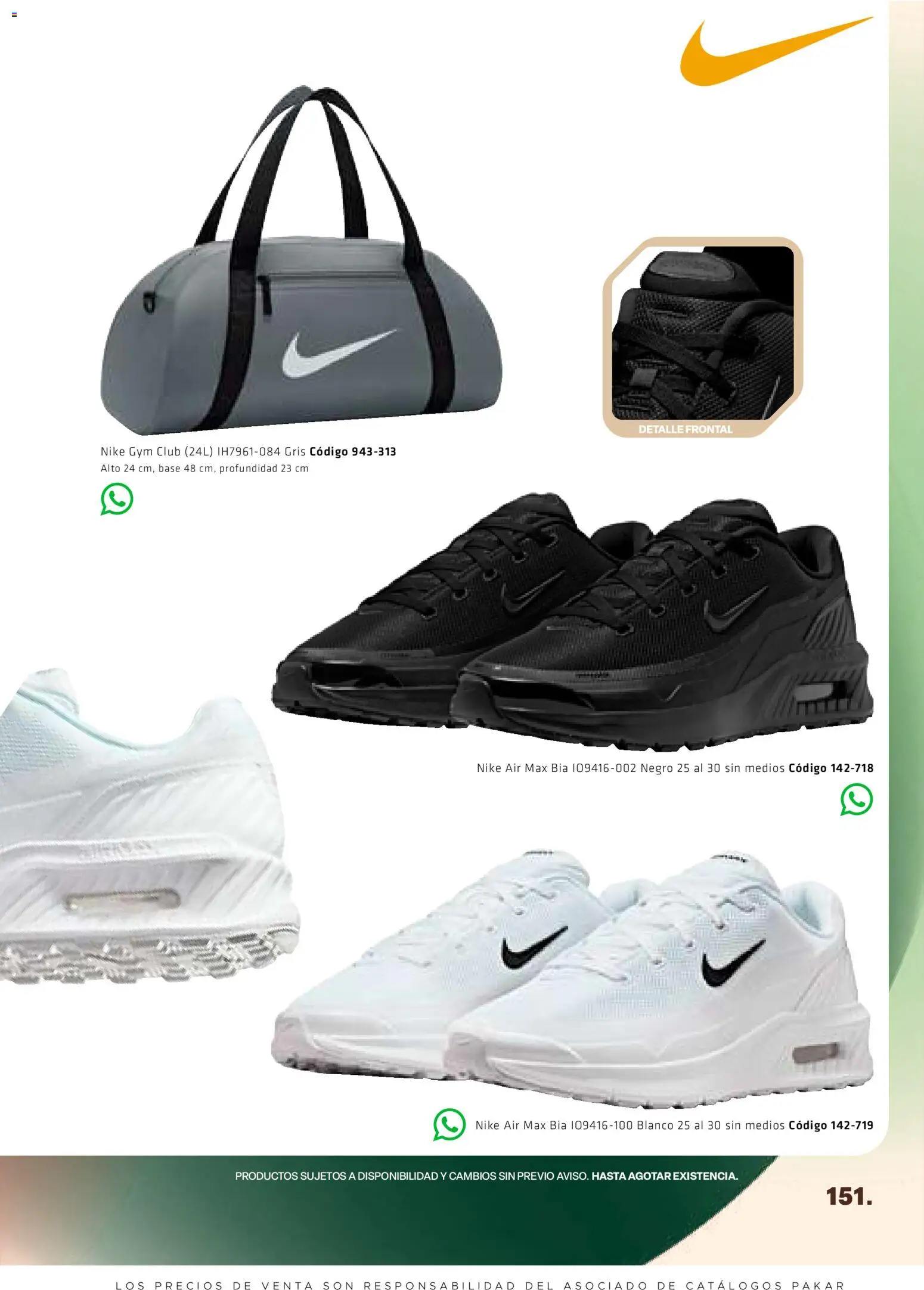 Nuevas ofertas de SC Pakar válidas en toda la República Mexicana desde el 28/08/2026. ¡Encuentra las mejores ofertas en SC Pakar catálogo Premium Men Tomo 1! | Página: 151
