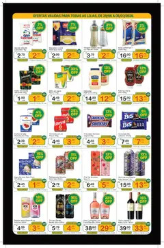 GIGA Atacado ofertas Clube - Pré-Visualização do folheto da loja GIGA Atacado, válido de 29/06/2026 | Página: 3 | Produtos: Leite, Cerveja, Arroz, Macarrão