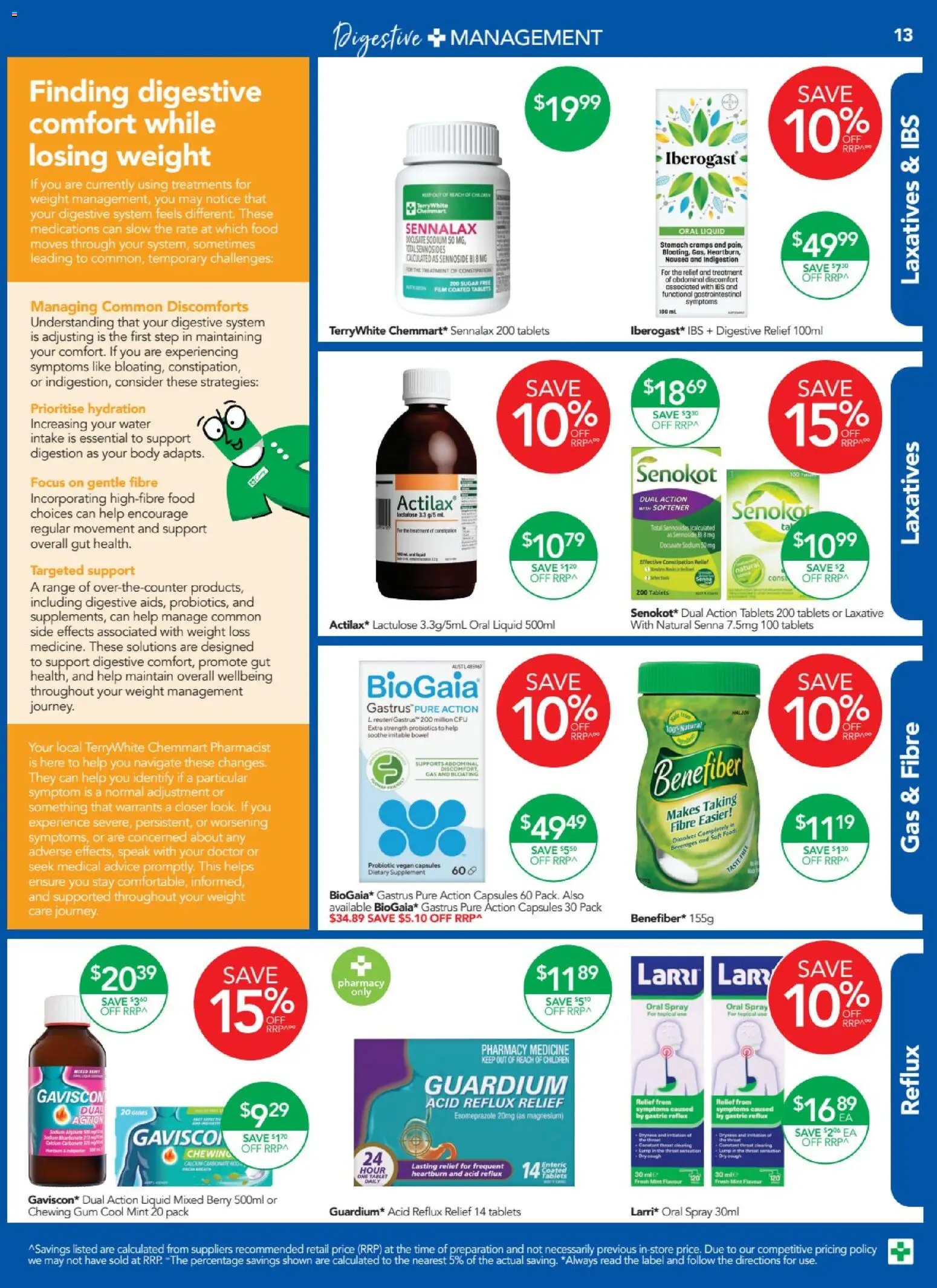 Terry White catalogue - valid from 10/09/2026 | Page: 13 | Products: Food, Tablet, Weight, Treatment
