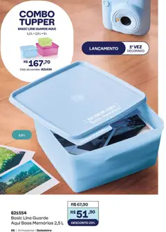 Tupperware catálogo Vitrine 07 - Pré-Visualização do folheto da loja Tupperware, válido de 01/07/2026 | Página: 66 | Produtos: Geladeira