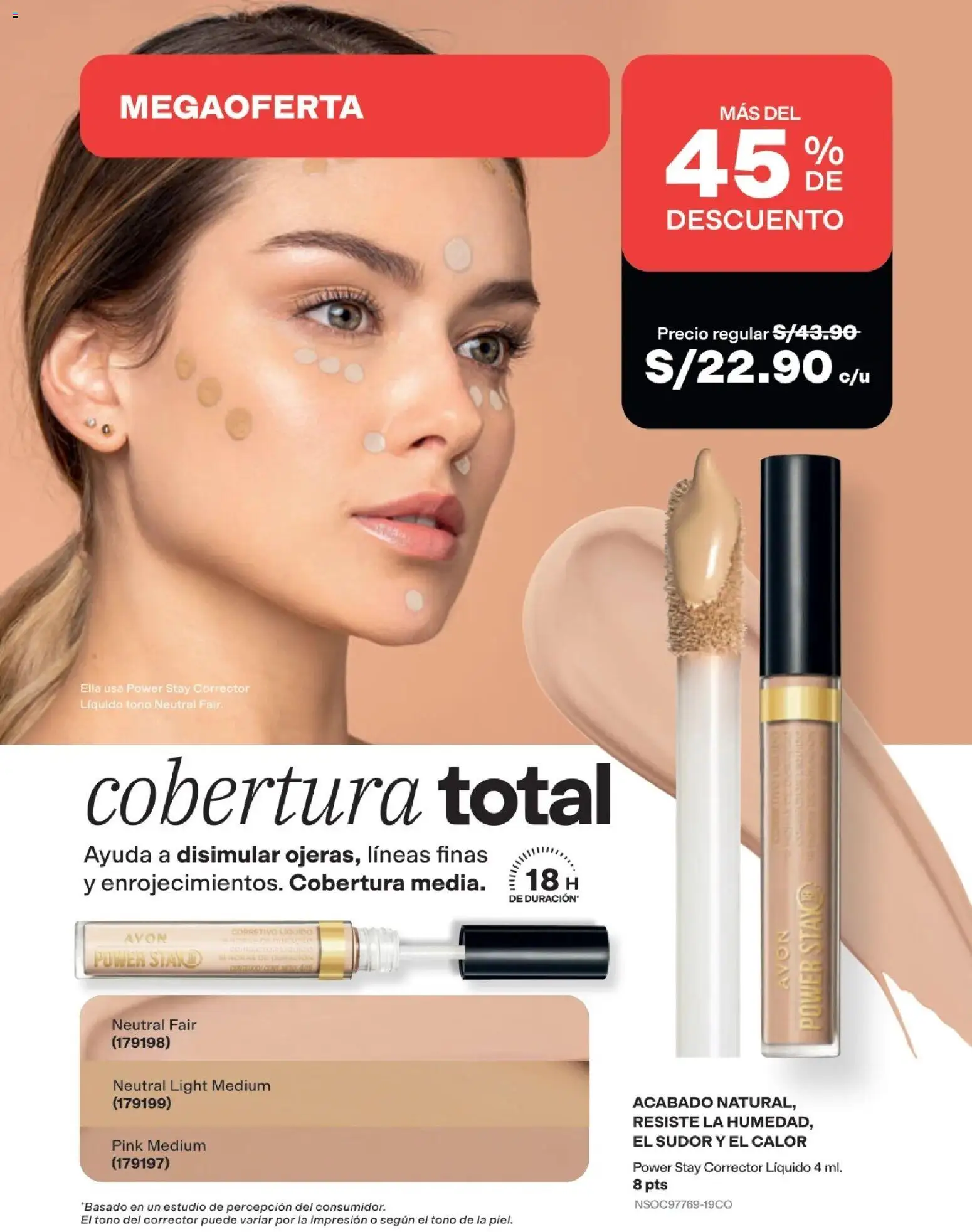 Catálogo Avon válido desde 15/09/2026 | Página: 225 | Productos: Corrector