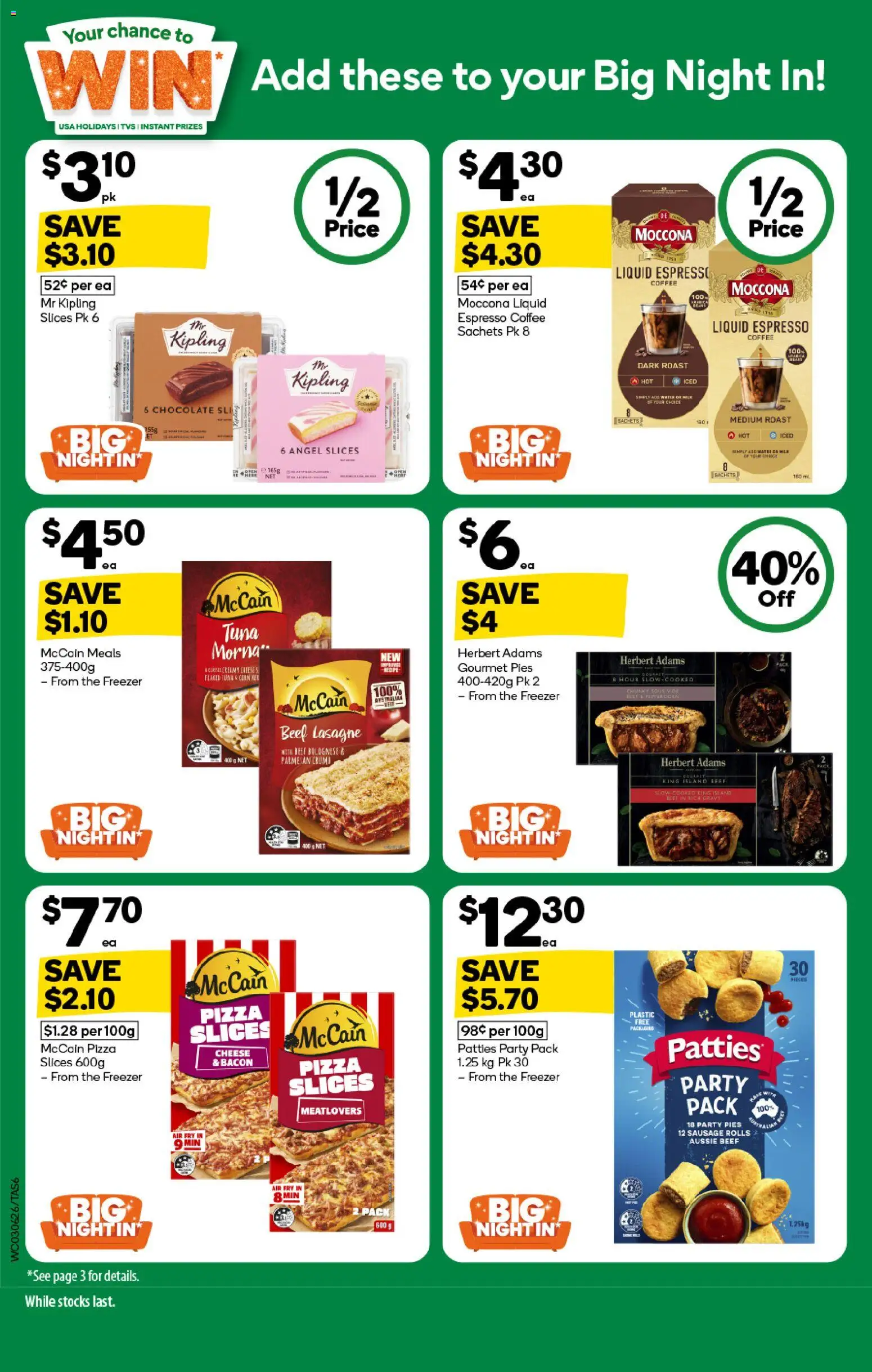 Woolworths catalogue - valid from 03.06.2026 | Page: 6 | Products: Bacon, Coffee, Tuna, Moccona