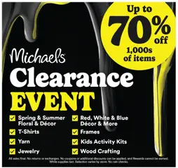 Preview of Michaels weekly flyer - Smyrna from shop Michaels valid from Jul 12, 2026
