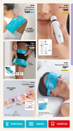 Vista previa de Betterware campaña 10 2026, nuevo folleto de la tienda, válido en México a partir del 28/09/2026 | Página: 59 | Productos: Corta uñas, Lima, Lupa, Batería AA