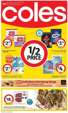 Preview of Coles catalogue TAS - valid from 14/10/2026