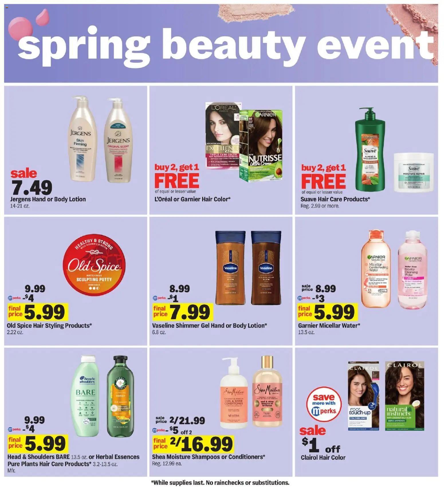 Meijer Weekly Ad - valid from 11.03.2026 | Page: 35 | Products: Conditioner, Hair color, Butter, Peeling