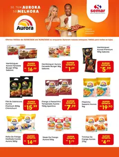 Semar Supermercado ofertas Aurora - Pré-Visualização do folheto da loja Semar Supermercado, válido de 03/08/2026