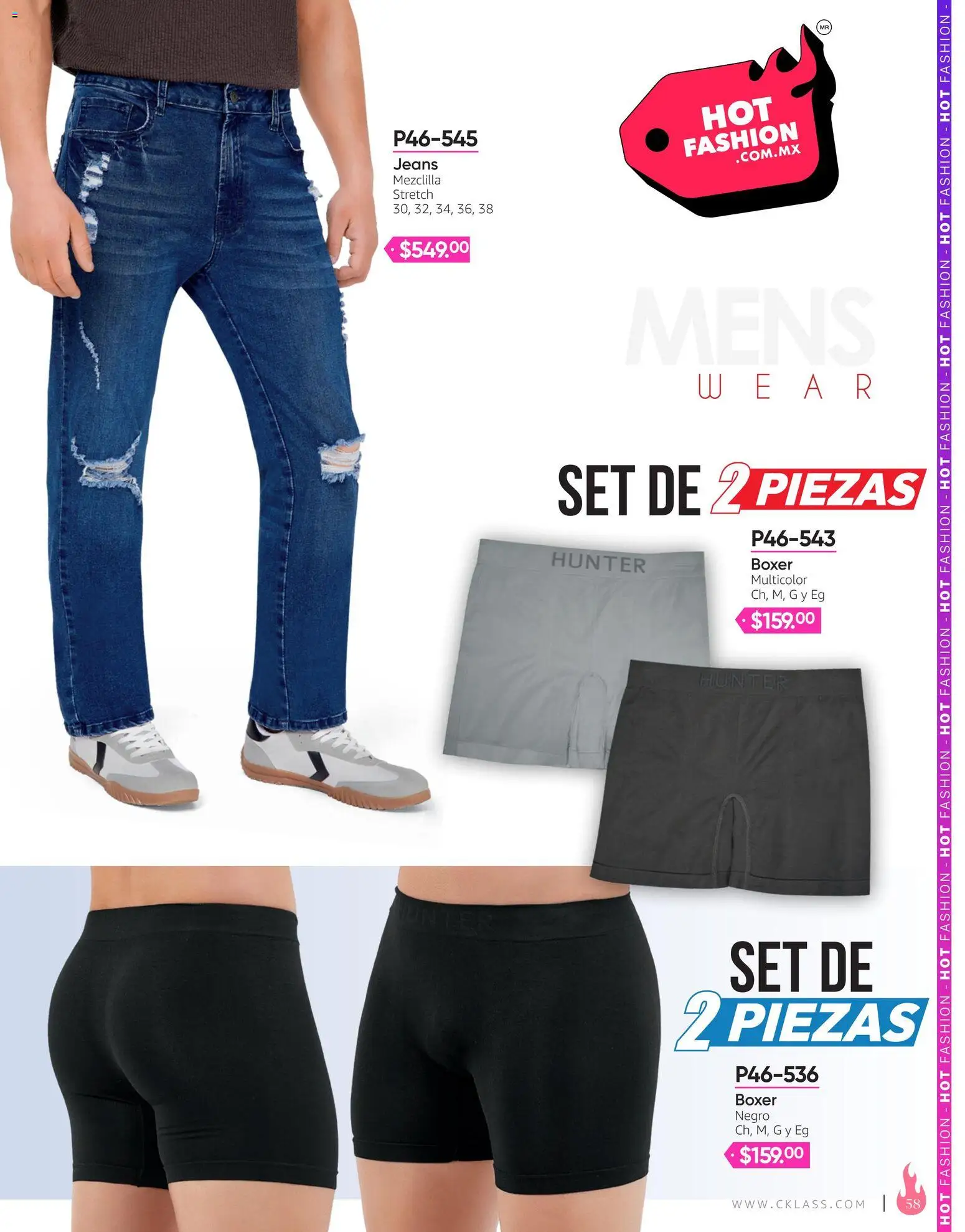 Nuevas ofertas de Cklass válidas en toda la República Mexicana desde el 03/08/2026. ¡Encuentra las mejores ofertas en Cklass catálogo Hot Fashion Calzado! | Página: 171