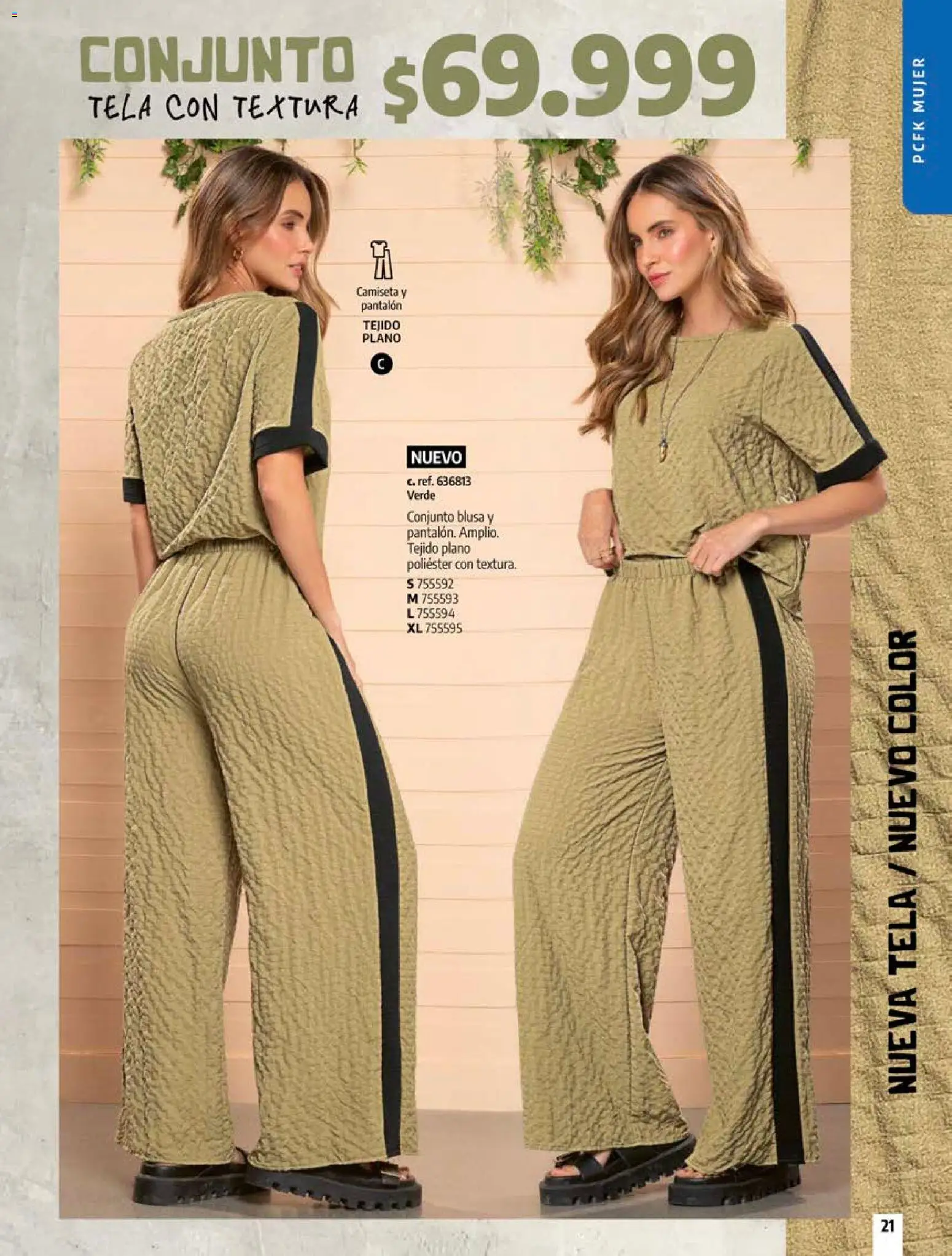 Pacifika revista - valida desde el 18/10/2026 | Página: 21 | Productos: Camiseta, Conjunto, Blusa