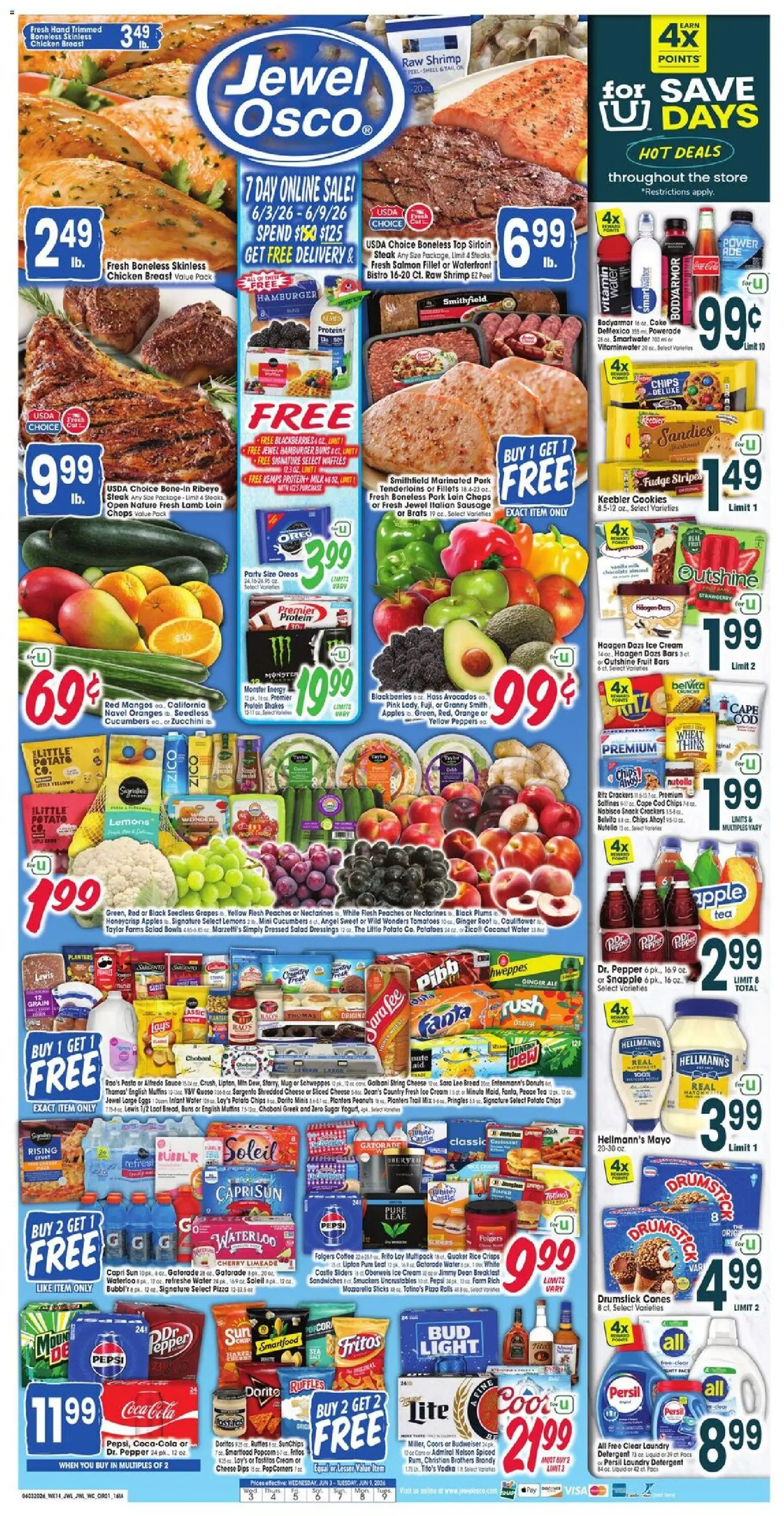 Jewel Osco Weekly Ad - IA - valid from 03.06.2026 | Page: 1