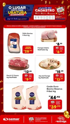 Semar Supermercado ofertas Carne - Pré-Visualização do folheto da loja Semar Supermercado, válido de 24/09/2026