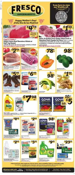 Preview of Fresco y Más weekly ads valid from 06.05.2026