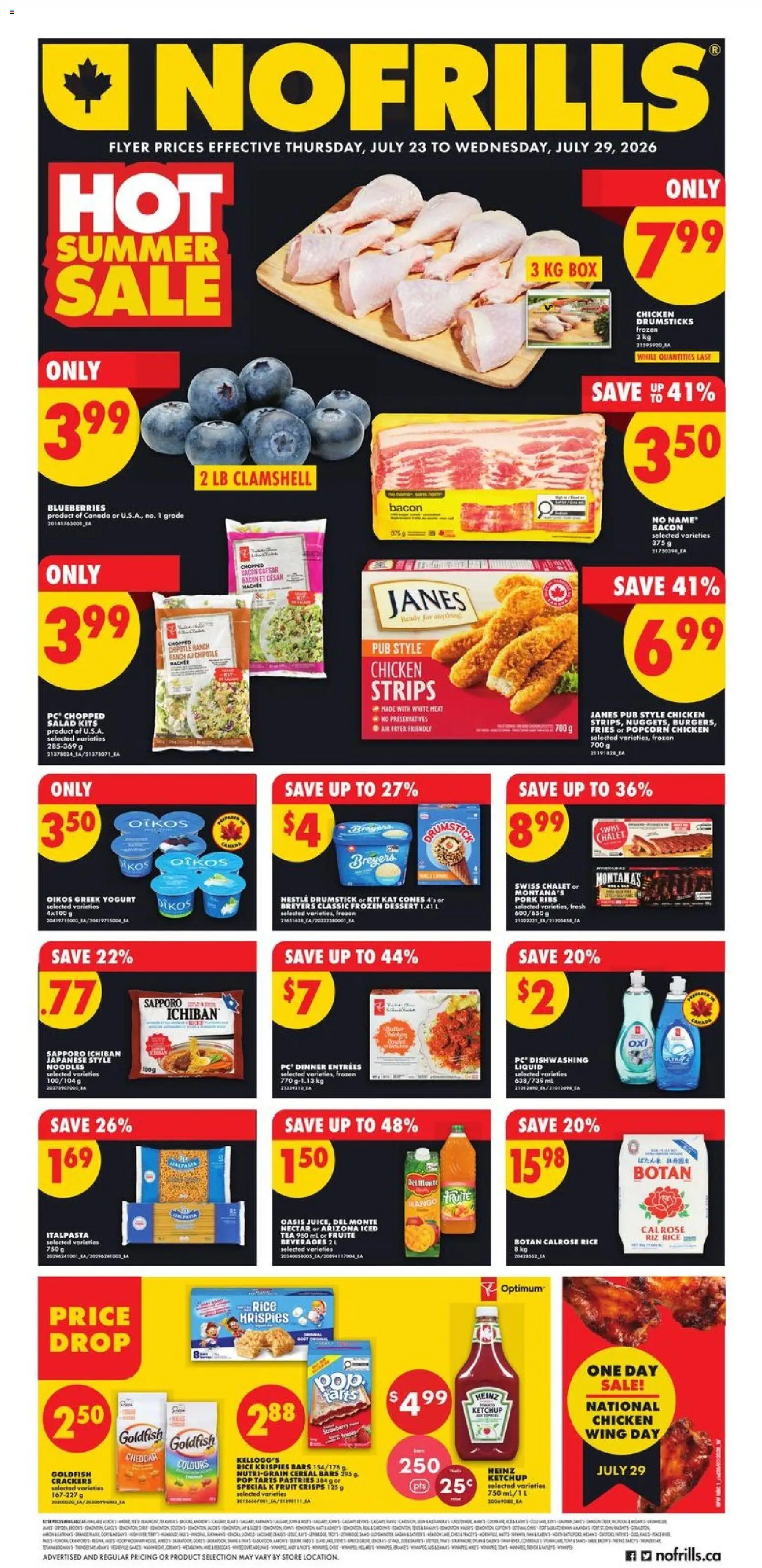No Frills flyer valid from Jul 23, 2026 | Page: 1