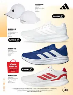 Vista previa de Price Shoes catálogo, nuevo folleto de la tienda, válido en México a partir del 15.05.2026 | Página: 43 | Productos: Tenis, Gorra