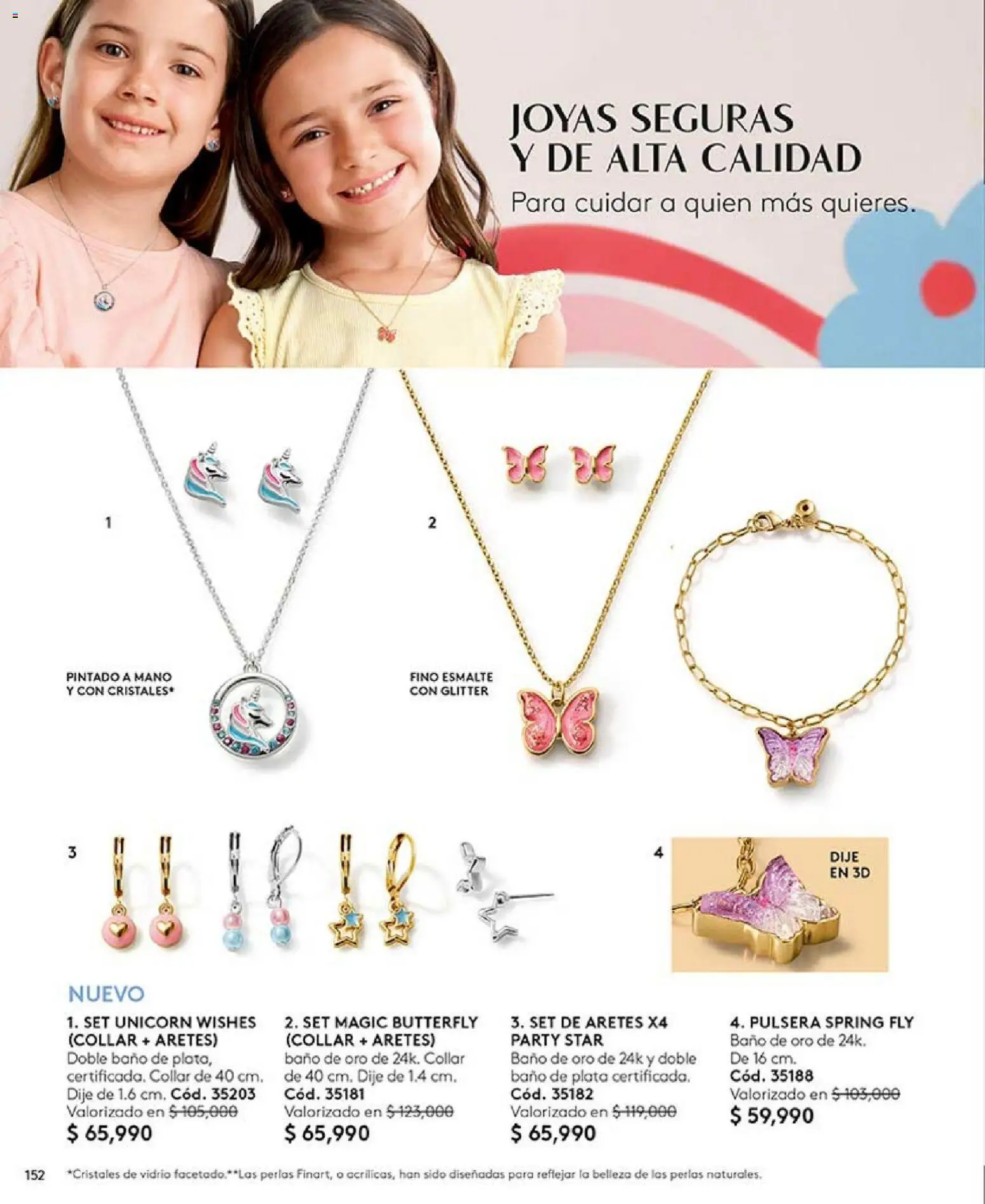 Ésika revista - valida desde el 04.05.2026 | Página: 154 | Productos: Aretes, Pulsera, Glitter, Collar