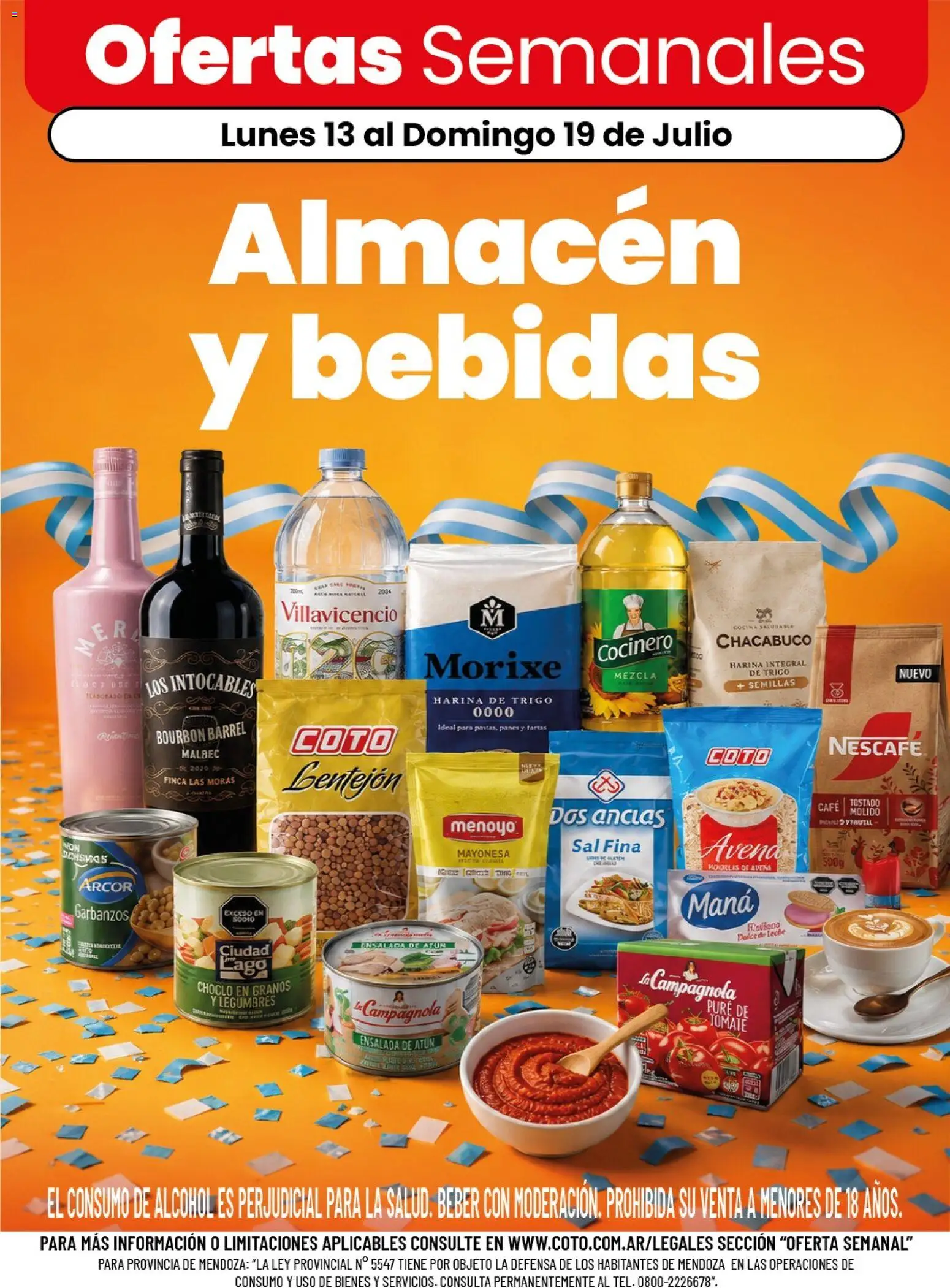 Coto - Almacén y bebidas (13/07/2026 catalogue cover