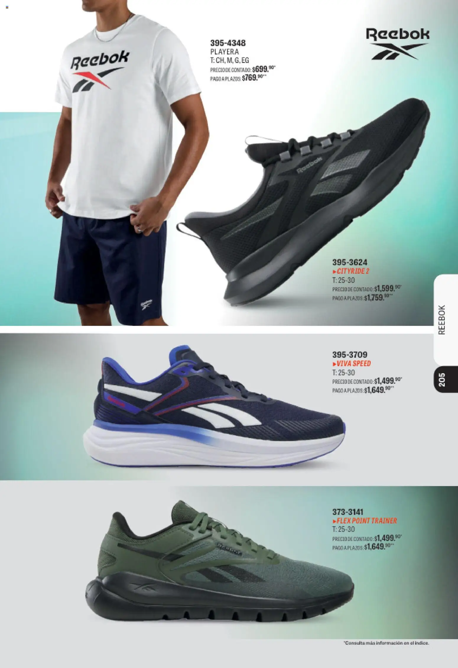 Nuevas ofertas de Andrea válidas en toda la República Mexicana desde el 09/08/2026. ¡Encuentra las mejores ofertas en Andrea catálogo Deportivo Completo! | Página: 205