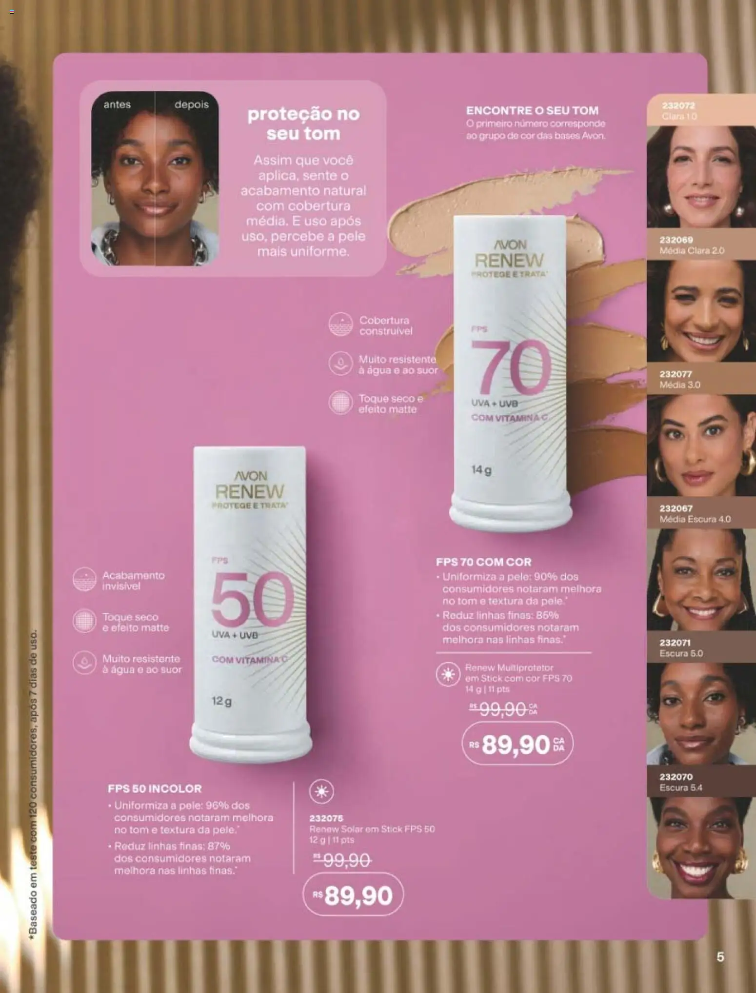 Avon Folheto - válido de 01/09/2026 | Página: 5 | Produtos: Uva, Água, Vitamina c