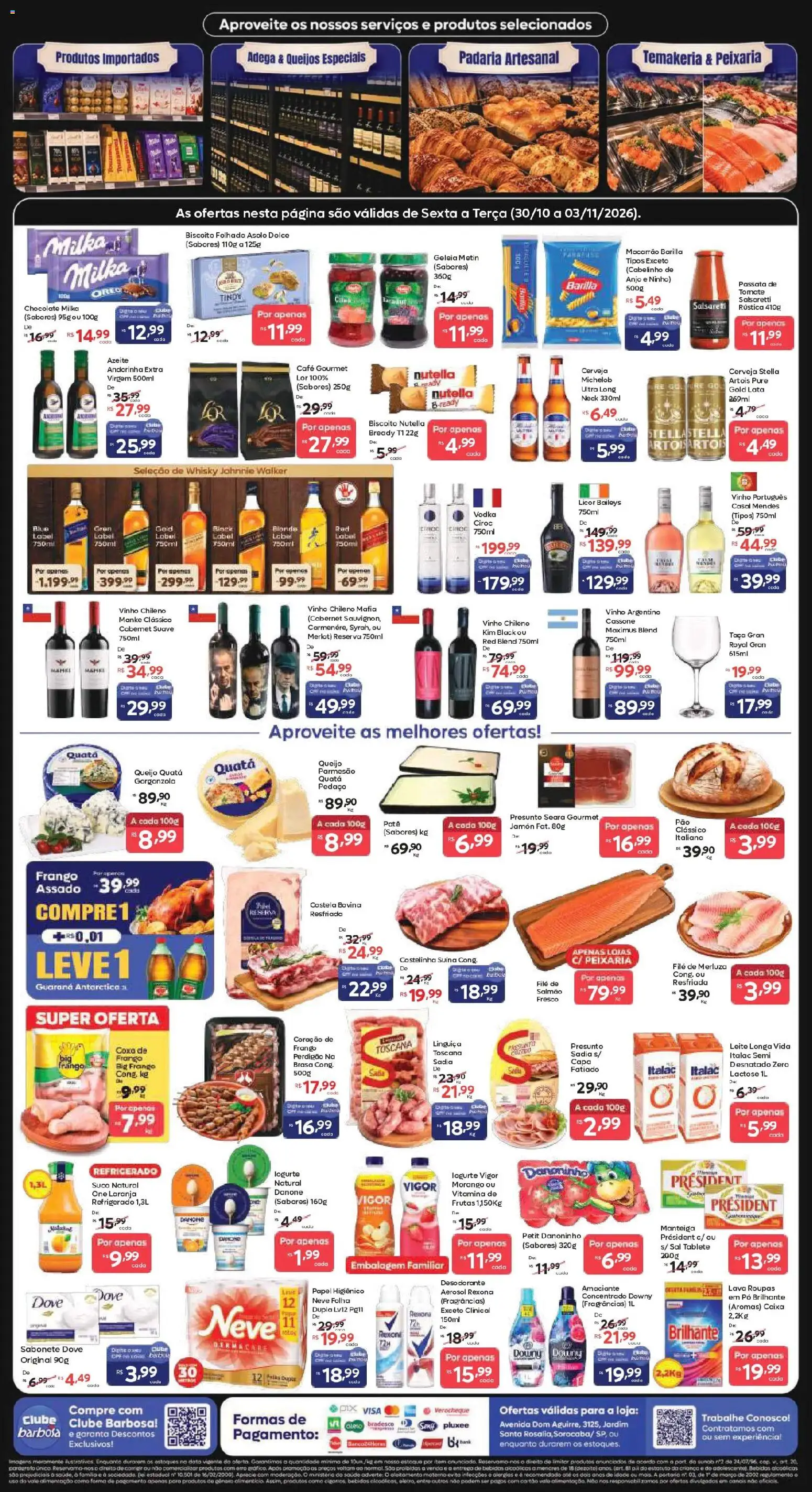 Barbosa Supermercados Folheto - válido de 30/10/2026 | Página: 2