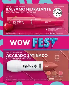 Catálogo CyZone Campaña 10 válido desde el 01.06.2026 | Página: 98 | Productos: Bálsamo, Mascarilla, Labial