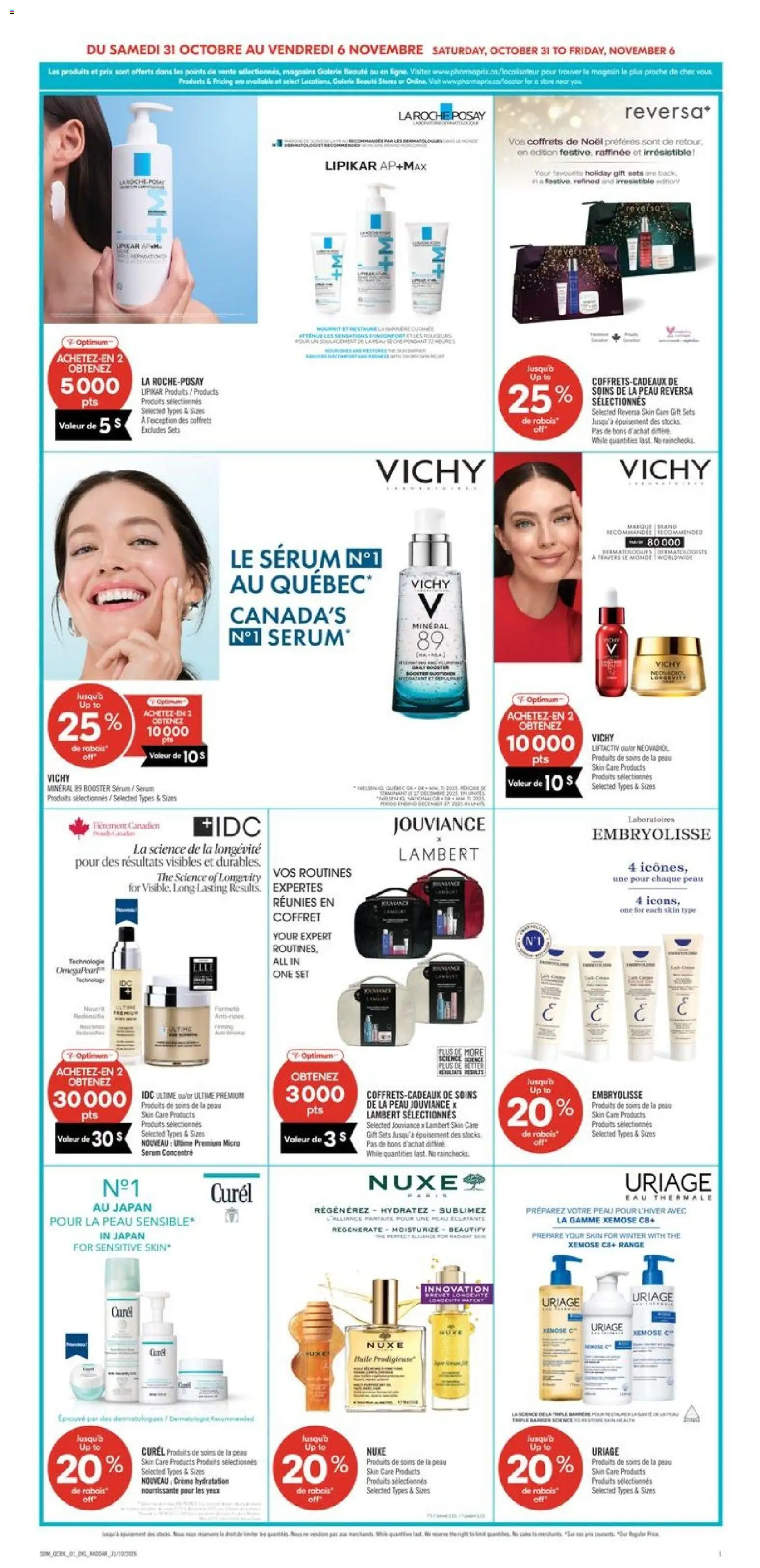 Pharmaprix flyer valid from Oct 31, 2026 | Page: 15