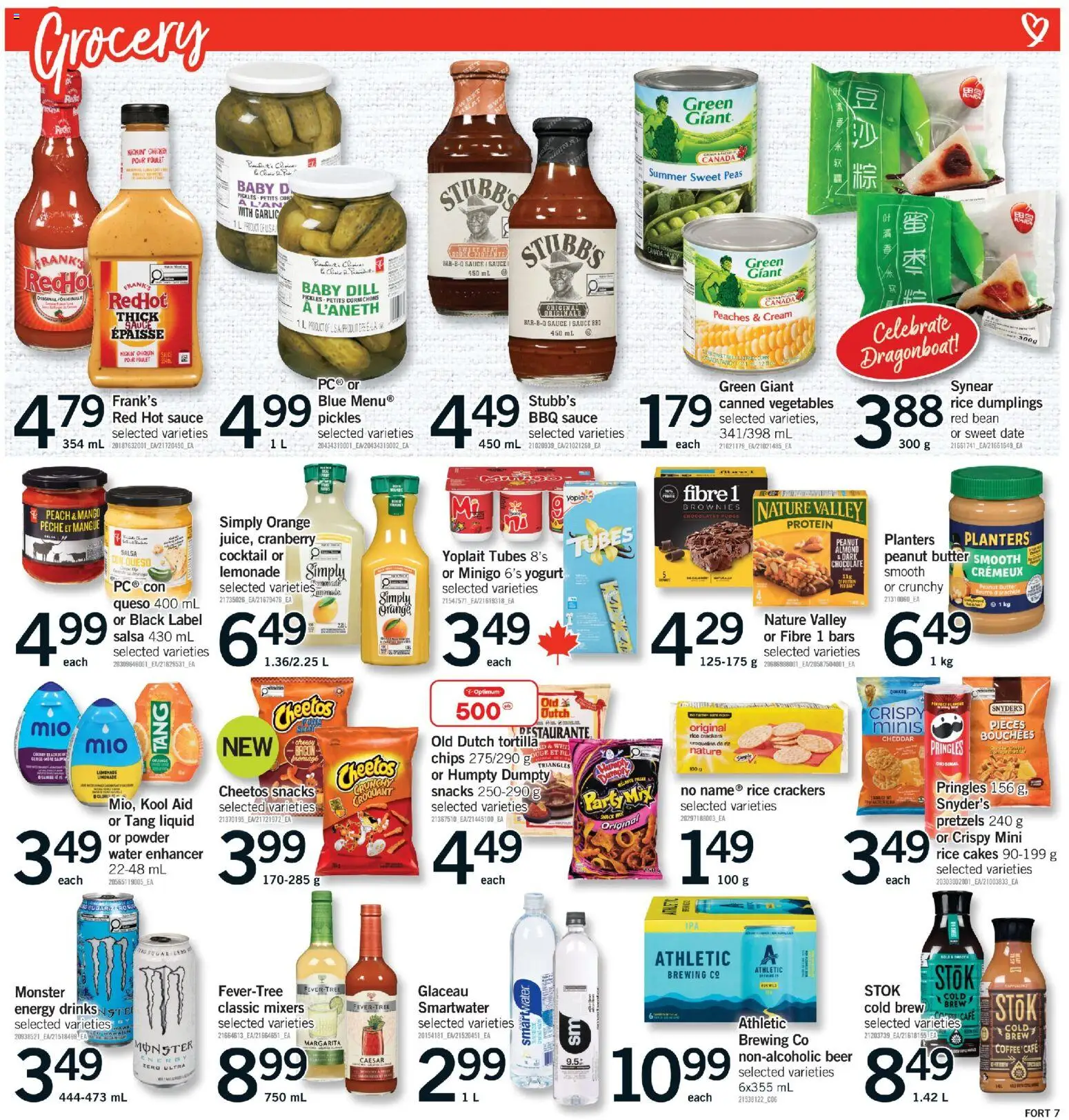 Fortinos flyer valid from 04.06.2026 | Page: 8 | Products: Rice, Powder, Beer, Chicken
