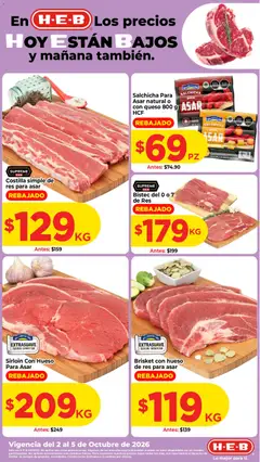 Vista previa de H-E-B folleto, nuevo folleto de la tienda, válido en México a partir del 02/10/2026