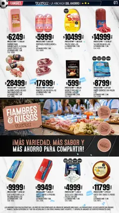 Vista previa Yaguar - Oferta Semanal Jujuy válido desde el 08.06.2026 | Página: 7 | Productos: Aderezo, Muzzarella, Paleta, Queso