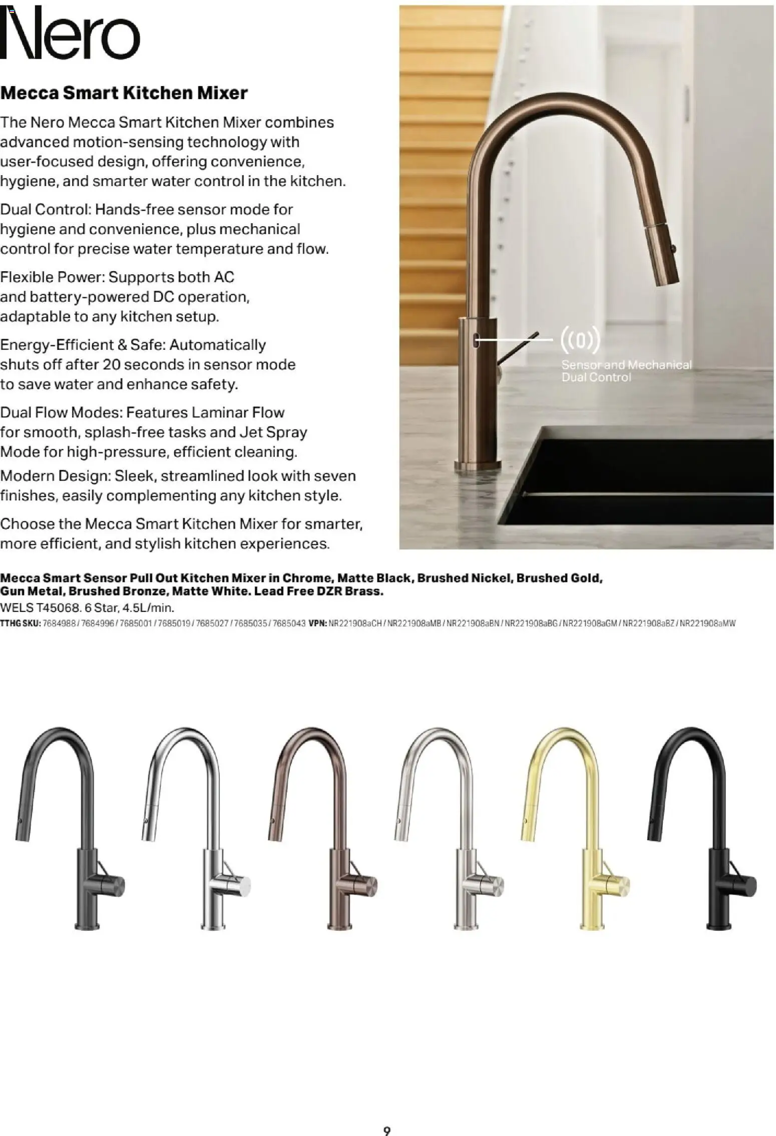 Mitre 10 catalogue - valid from 13.02.2026 | Page: 9 | Products: Water, Safe, Mixer