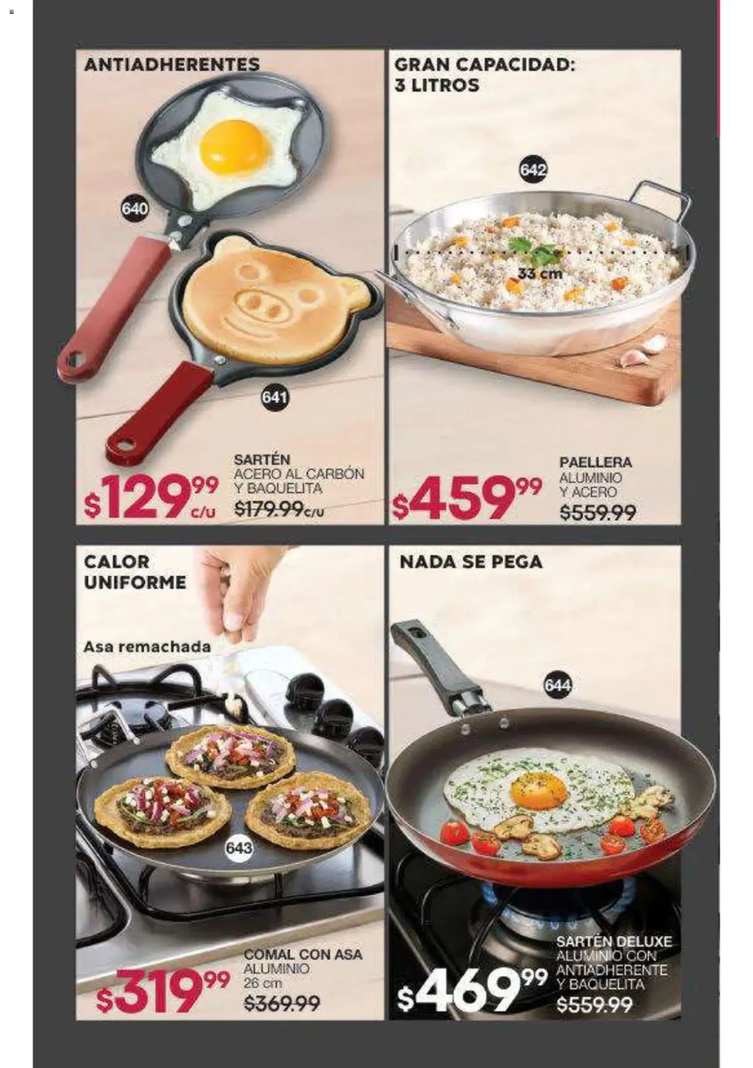 Nuevas ofertas de Fuller válidas en toda la República Mexicana desde el 16/09/2026. ¡Encuentra las mejores ofertas en Fuller campaña 12 2026! | Página: 179 | Productos: Sartén