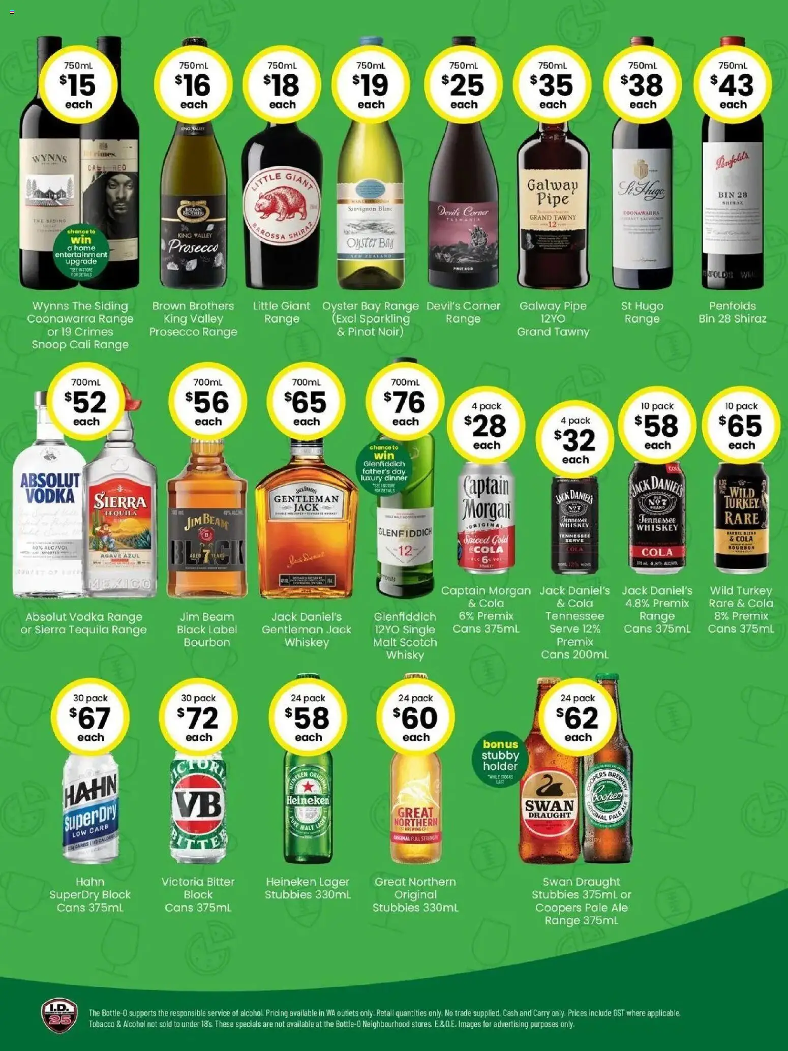 The Bottle-O catalogue Bayswater - 31/08/2026 > weekly / monthly specials | Page: 2 | Products: Alcohol, Heineken, Whiskey, Captain Morgan
