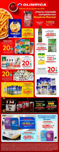 Olímpica catálogo NUESTRAS MARCAS -  Vista previa de la revista de la tienda Olímpica valido desde el 29/08/2026