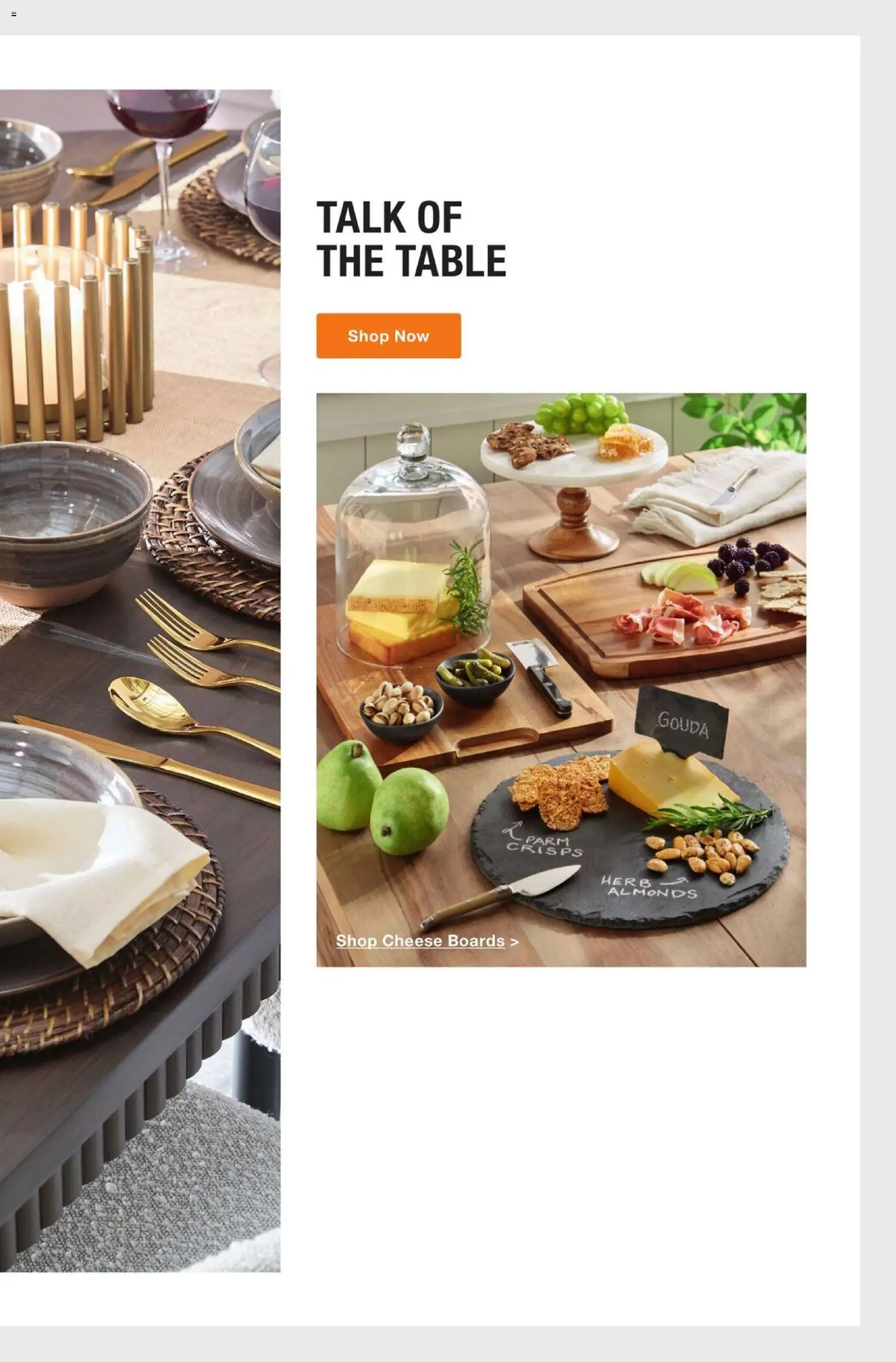 Home Depot Catalog - valid from 08/20/2026 | Page: 29 | Products: Almonds, Table, Cheese
