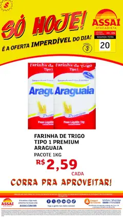 Assaí Atacadista ofertas - DF - Pré-Visualização do folheto da loja Assaí Atacadista, válido de 20/07/2026