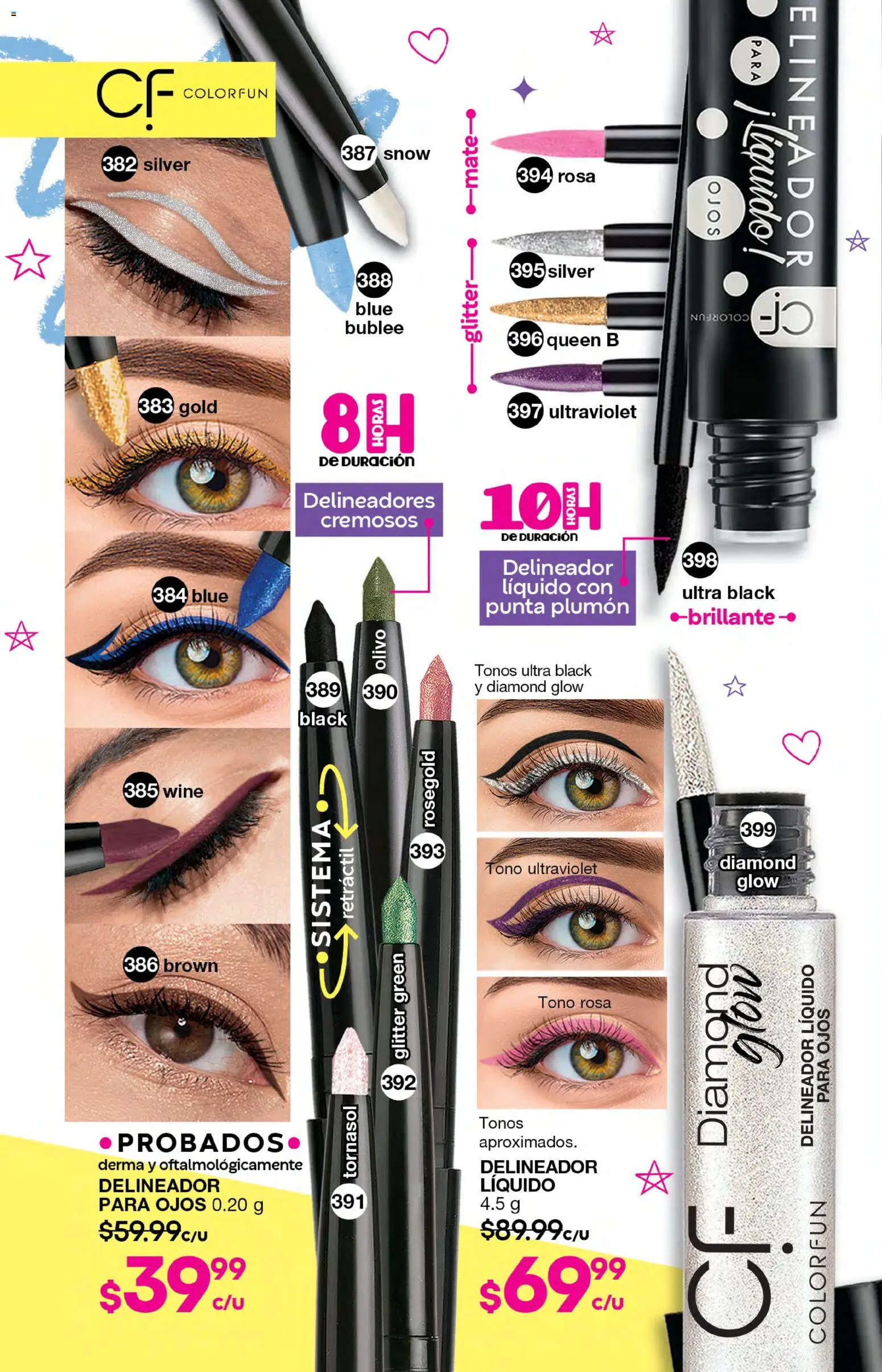Nuevas ofertas de Fuller válidas en toda la República Mexicana desde el 05/08/2026. ¡Encuentra las mejores ofertas en Fuller campaña 9 2026! | Página: 90 | Productos: Glitter, Mate, Delineador