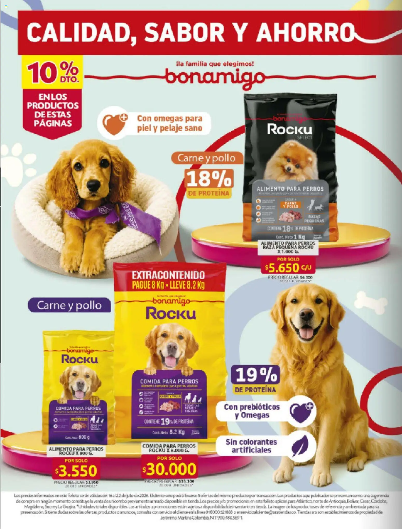 Ara revista - valida desde el 16/07/2026 | Página: 17 | Productos: Pollo, Sobre
