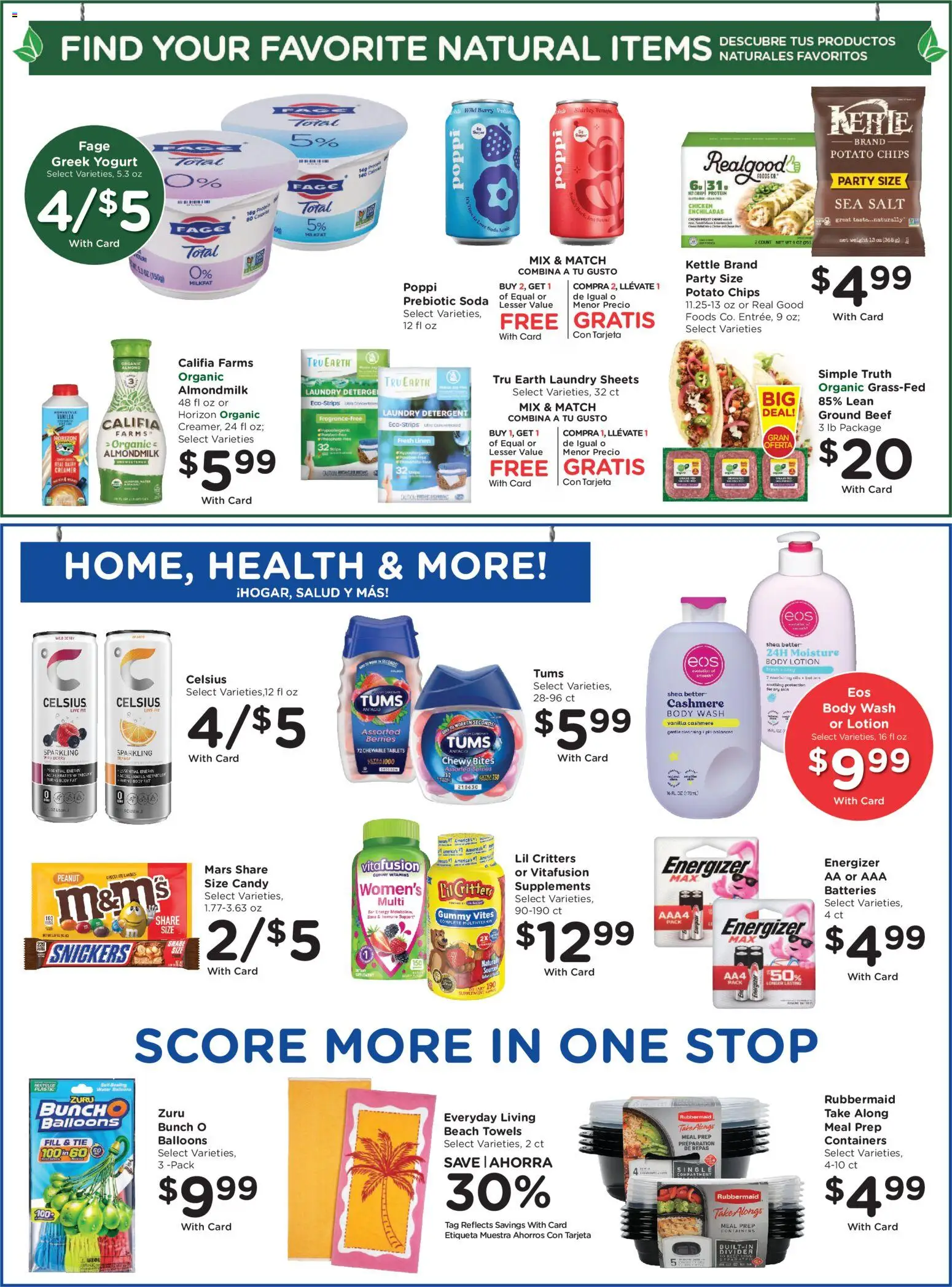 Smith's Weekly Ad - NM - valid from 06.05.2026 | Page: 6 | Products: Multivitamin, Berries, Beef, Body Wash