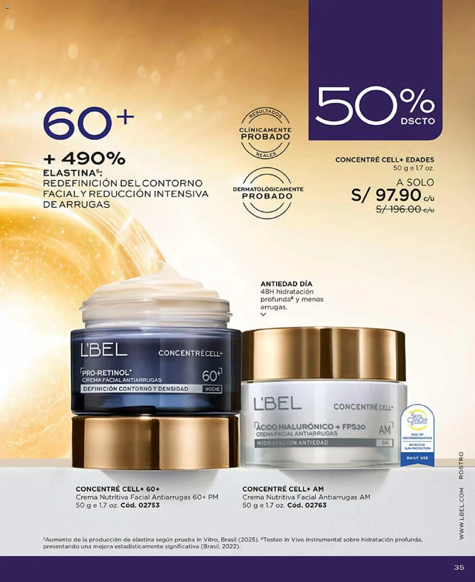 Catálogo L'Bel válido desde 04.04.2026 | Página: 35 | Productos: Crema