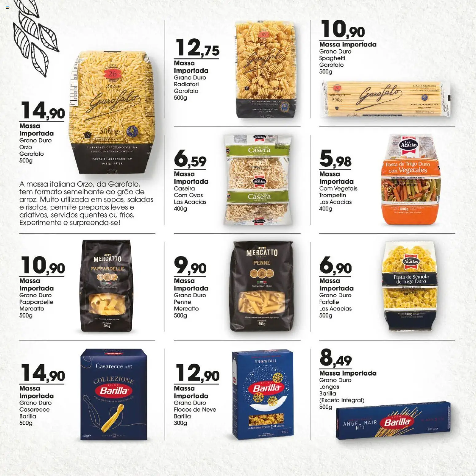 Zaffari Folheto - válido de 25/06/2026 | Página: 4 | Produtos: Ovos, Pasta, Massa, Flocos