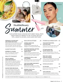 Preview of Coles Summer 2026 - valid from 06/01/2026 | Page: 5 | Products: Makeup, Date