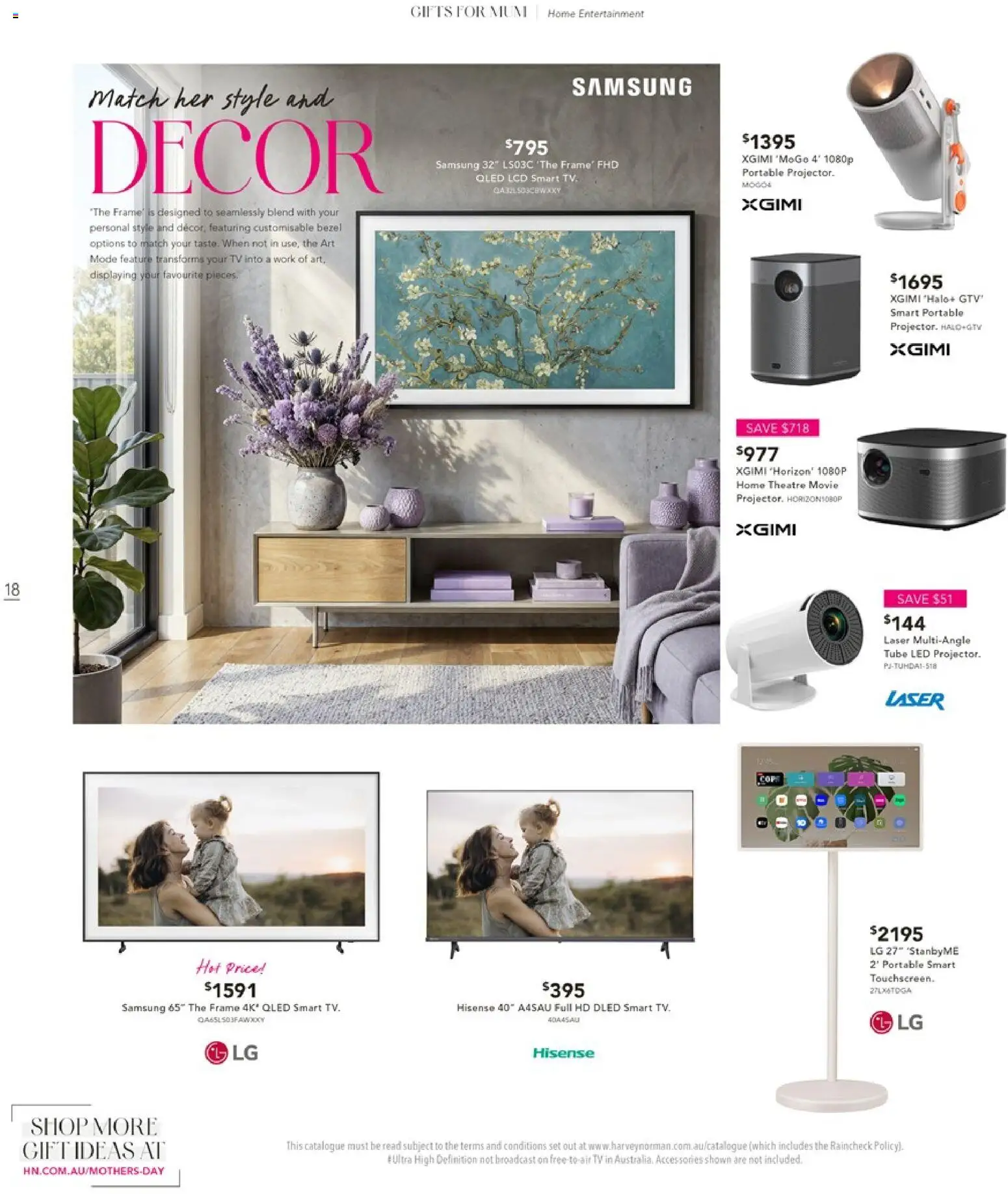 Harvey Norman catalogue - valid from 01.05.2026 | Page: 18 | Products: Decor, Accessories, Tv, Portable