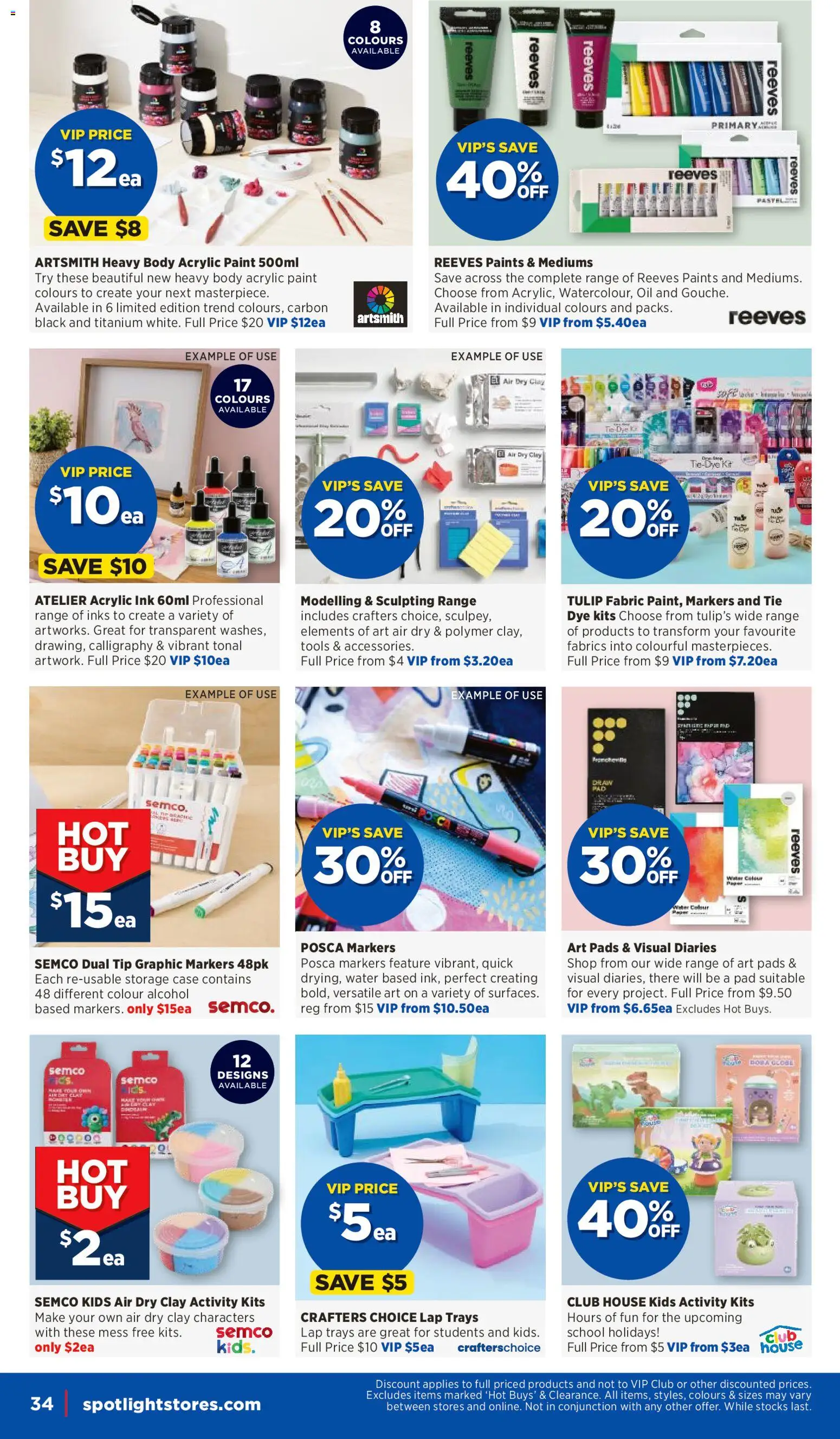 Spotlight catalogue - valid from 03.06.2026 | Page: 34 | Products: Oil, Tie, Clay, Tools